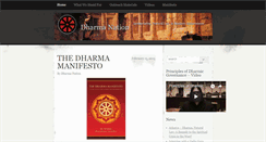 Desktop Screenshot of dharmanation.org